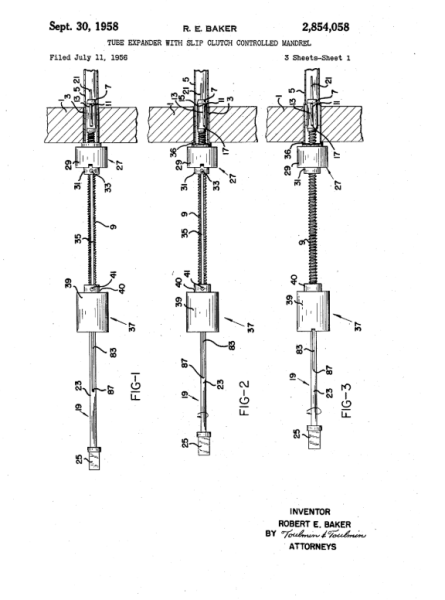Expanding & Flaring Patent